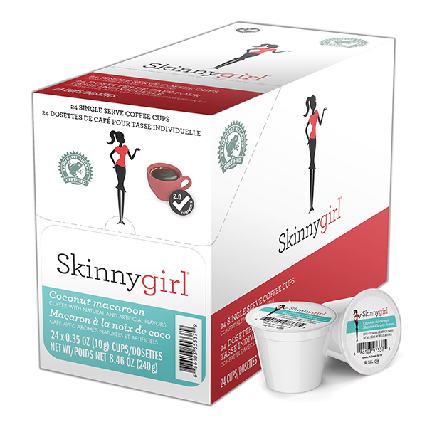 Skinnygirl Coconut Macaroon, Single Serve Cup, PK96 SNSG5337